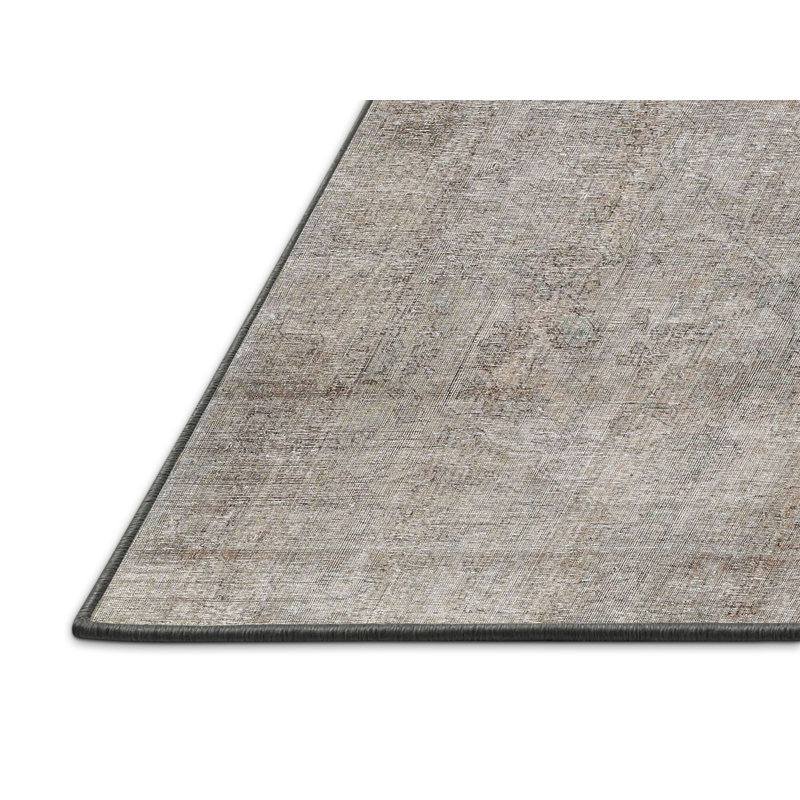 Tapis oriental gris Pridemore, Rectangle 8 pi x 12 pi