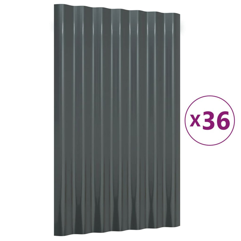 Rampe en acier VidaXL, 23,6 po x 14,2 po