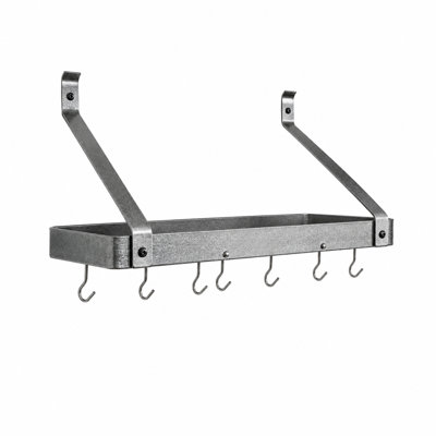 Gourmet Handcrafted Wall Mounted Pot Rack