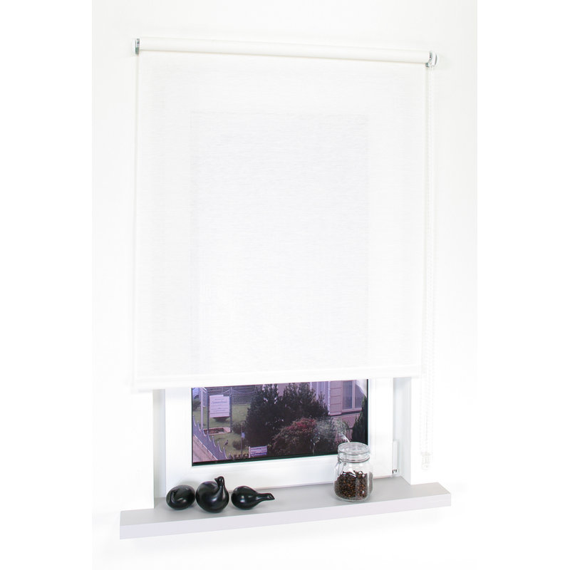 Opaque, 162 x 180cm, Natural/White