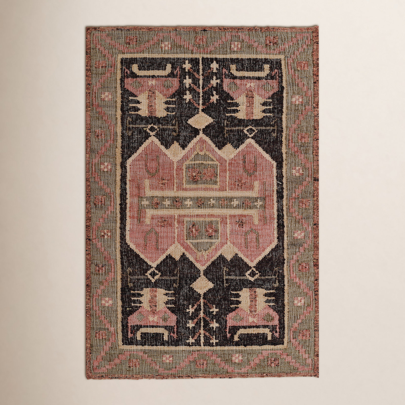 Damia Hand-Woven Oriental Jute Rug, Rectangle 8' x 10'