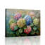 Cadre tendu pastel hydrangée sur toile tendue (ton floral doux) pour un coin douillet-1427551246