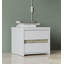 40cm W Chipboard Bedside Table