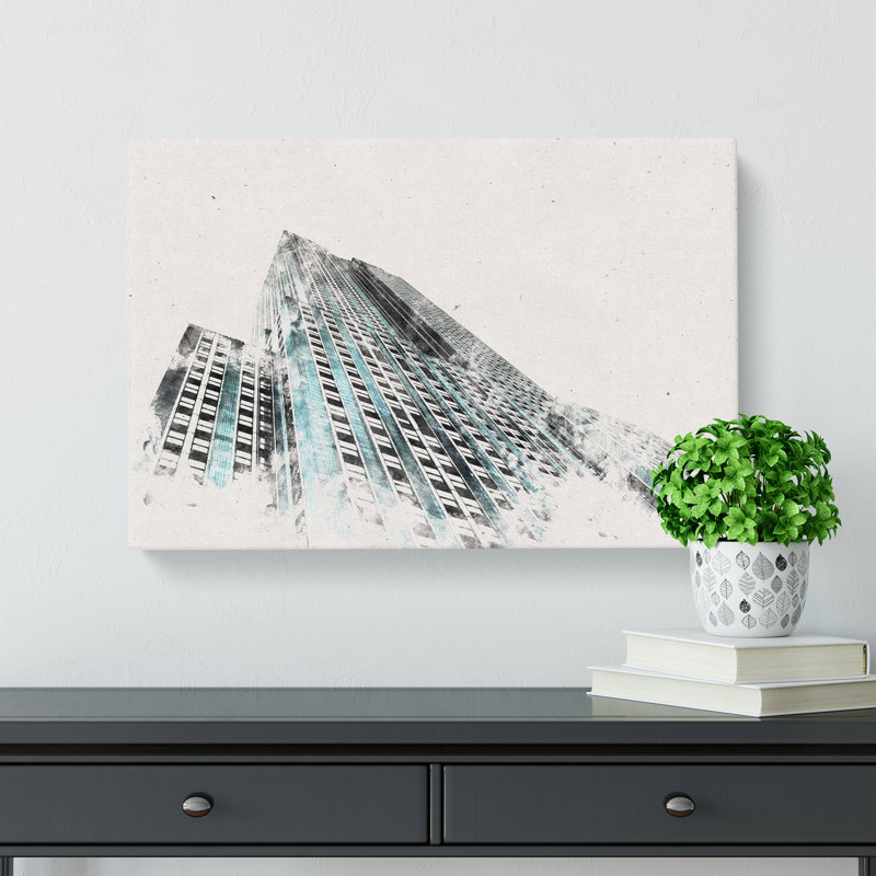 The Empire State Building - Wrapped Canvas, 50cm H x 76cm W x 3cm D