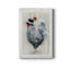 «Sunday Best Rooster», toile tendue avec châssis de qualité supérieure - prête à être accrochée-37437604