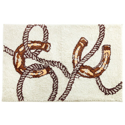  Jacquard Western Style Non-Slip Bath Kitchen Rug 24x36 inch