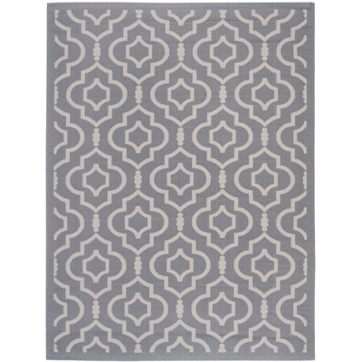 Manfredi Geometric Indoor / Outdoor Area Rug
