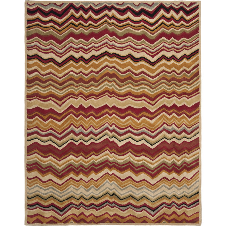 Tanner Hand Tufted Wool Abstract Rug