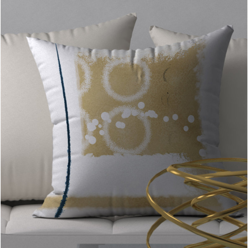 Reversible Throw Pillow, 24" x 24"