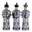 TRIO OF ELEGANT STANDING EMPERORS