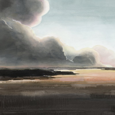 «Sunset Storm I» par Grace Popp - peinture sur toile tendue