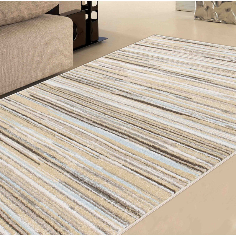 Soave Abstract Area Rug Set, Rectangle 133 x 190cm