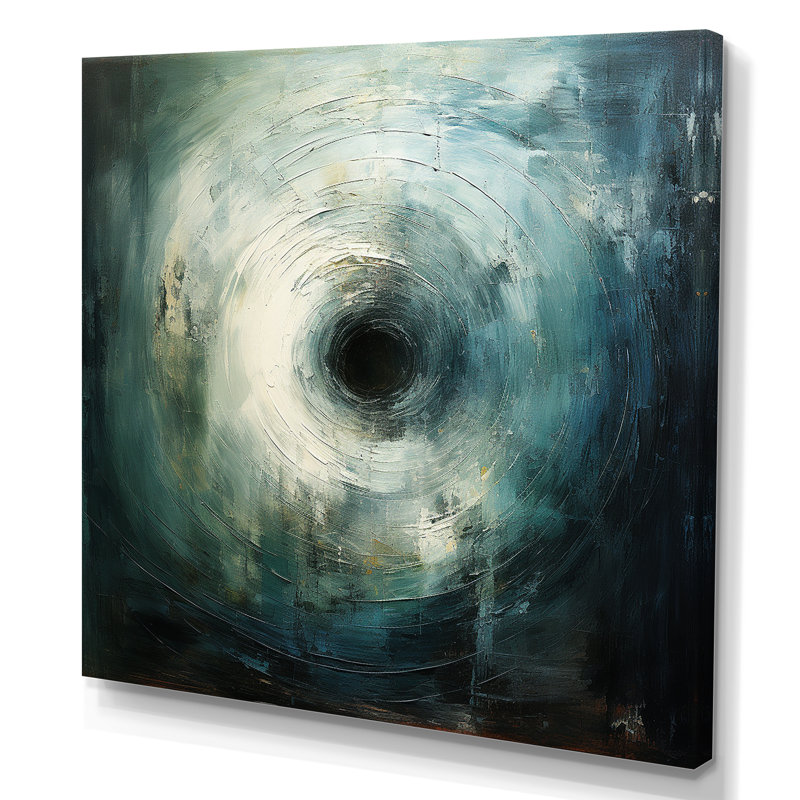 Stroma Abstract Vortex - Abstract Spirals, art mural, Toile tendue, H 36 po x l 36 po x P 1,5 po