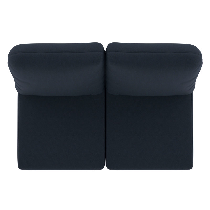 Indoor/Outdoor Sunbrella® Seat/Back Cushion, Canvas Navy Sunbrella® Canvas