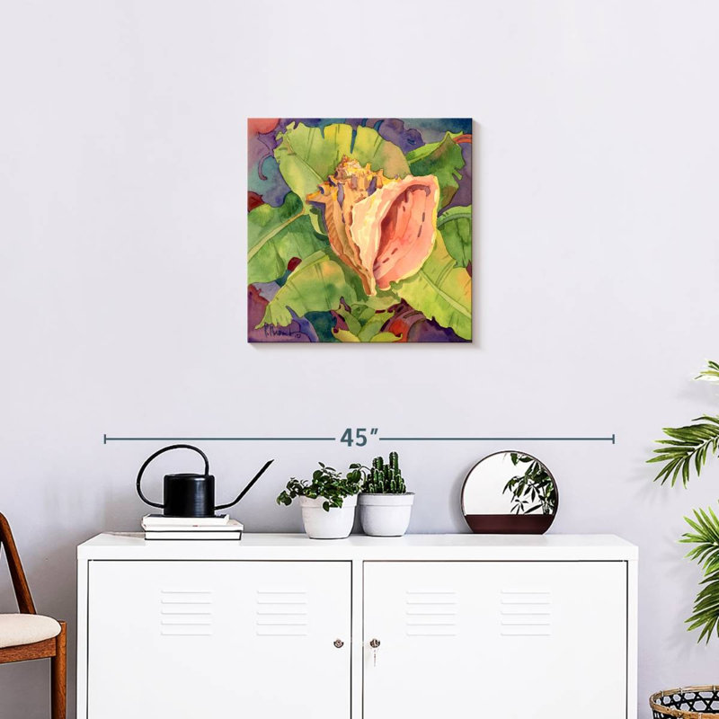 Aletra Mango Bay Conch, 20" H x 20" W