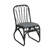 Outdoor PE Wicker Dining Chairs With Washable Cushion Set Of 2-767107375