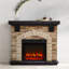 Merriam 45.25'' W Electric Fireplace & Mantel Package with 5100 BTU-574387435