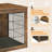 Furniture Style Dog Crate With Mat-1489851310