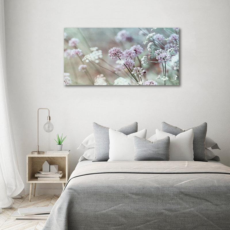 Wild Flowers - Wrapped Canvas Print