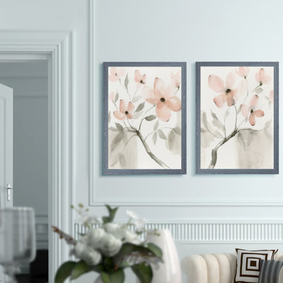 " Dogwood Dream I " by Vincent Van Gogh 2 - Pieces