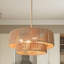Lustre tambour 4 lumières