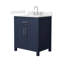 Meuble-lavabo simple autoportant 30 po avec plateau en quartz Beckett-108351788-108351786-108351787