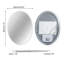 Oval LED Lighted Bathroom Mirror Backlit with Defog Memory Function -1967938282