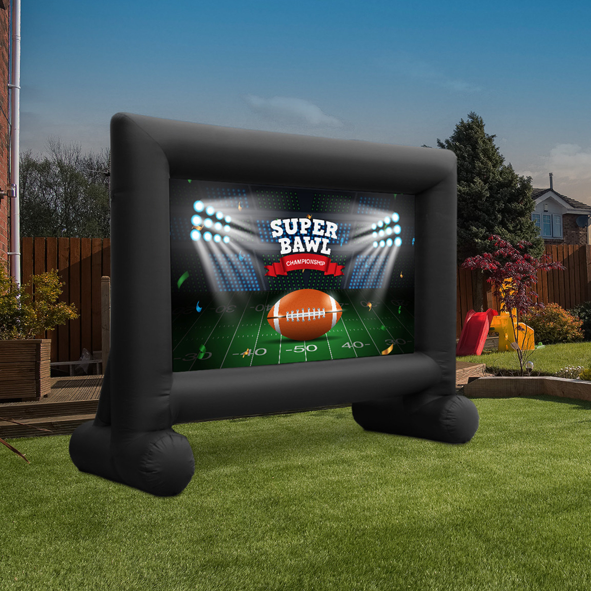 Projection Inflatables Khomo Gear 14ft Inflatable Projector Screen & Reviews | Wayfair