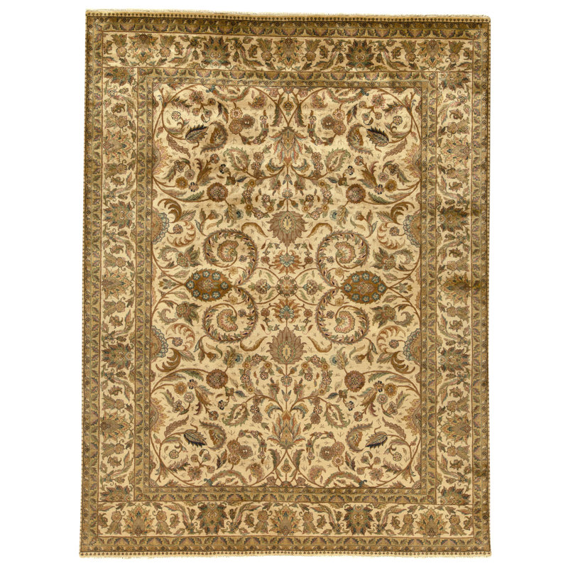 Hand Knotted Wool Oriental Indoor Rug
