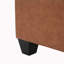 Banc de rangement avec repose-pieds en similicuir-1422127381