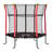 4' Hexagon Kid Trampoline with Safety Enclosure-70885432