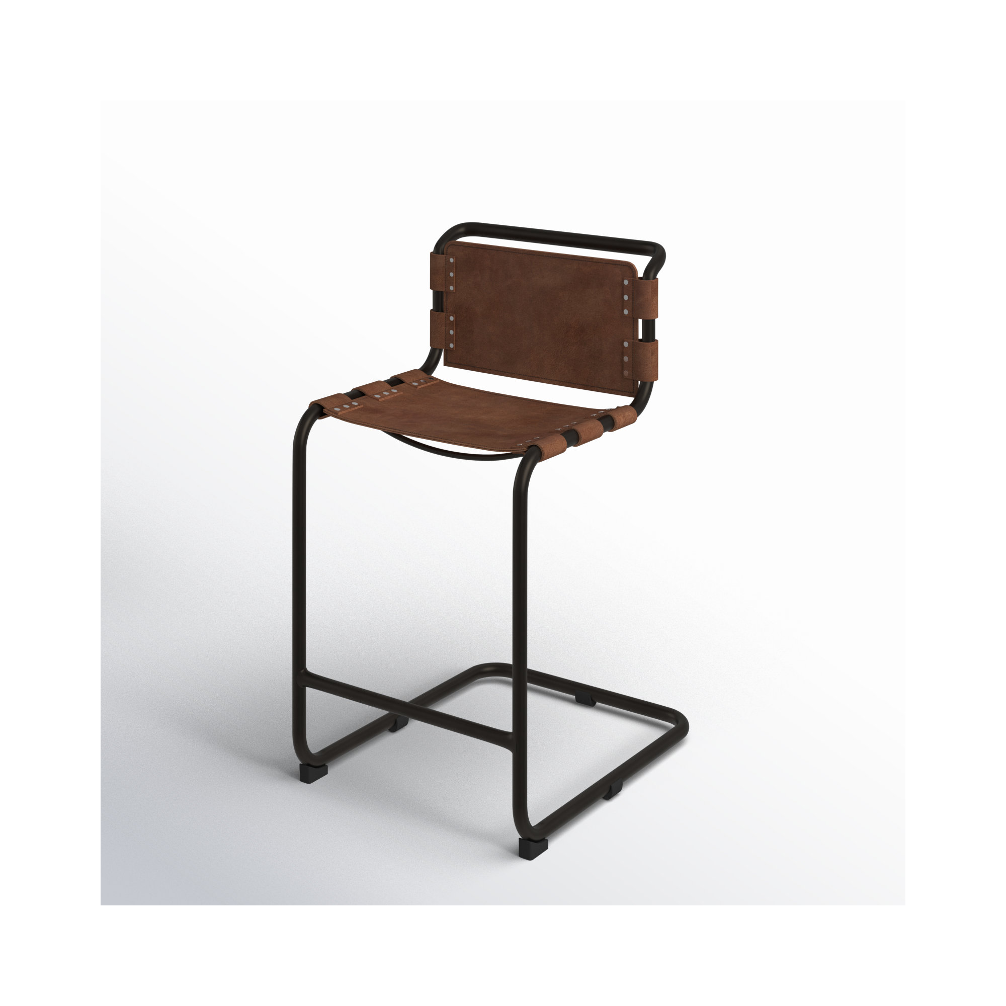 Otelia Counter & Bar Stool, Bar Stool (30.25” Seat Height),  Light Brown
