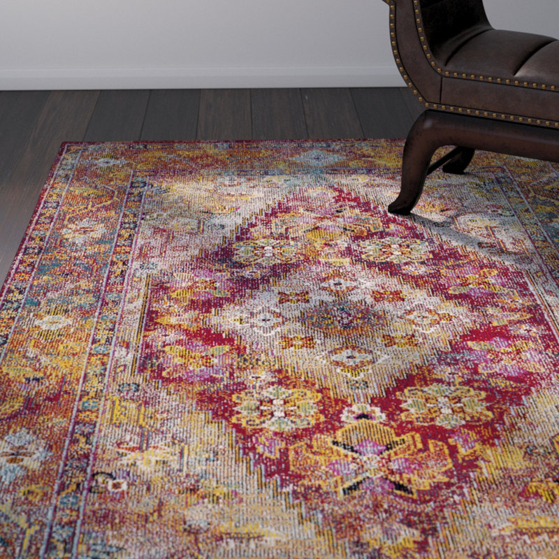 Myia Crystal Performance Oriental Rug, Rectangle 3' x 5'