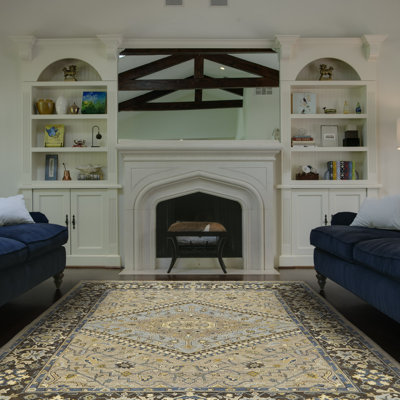 Fitzroy Wool Oriental Indoor Rug