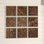 Ashling Rustic Abstract Wall Decor on Solid Wood
