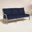 Haley Teak Patio Sofa with Cushions-38579391-70063489-93646315