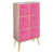 Oak/Dark Pink/White selected