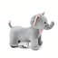 Jouets pour bébé à batterie 6V Ride-On, combinant 29,1 x 13,4 x 20,1 po, polyester gris et PP, et gris
