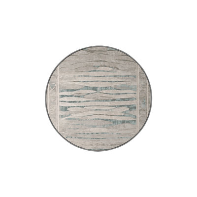 Machine Washable Gray Area Rug