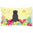 Easter Eggs Outdoor Throw Pillow
