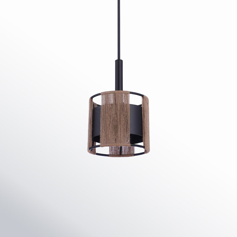 Luminaire suspendu tambour 1 lumière Galerie