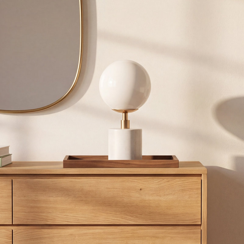 Coupe Marble Table Lamp