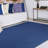 Neufeld Hand-Braided Denim Blue Indoor/Outdoor Area Rug-407448298