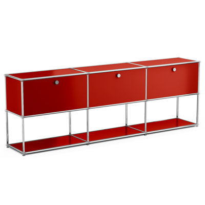 Modern Modular Storage Cabinet Metal Organizer For Living Room and Home Office