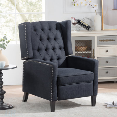 27.16" Wide Manual Wing Chair Recliner, Recliner
