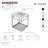 Quadras Ceramic Rectangular Console Bathroom Sink with Overflow-49610564-49617703
