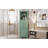Triangle Tall Cabinet with Three Drawers and Adjustable Shelves-1185494497