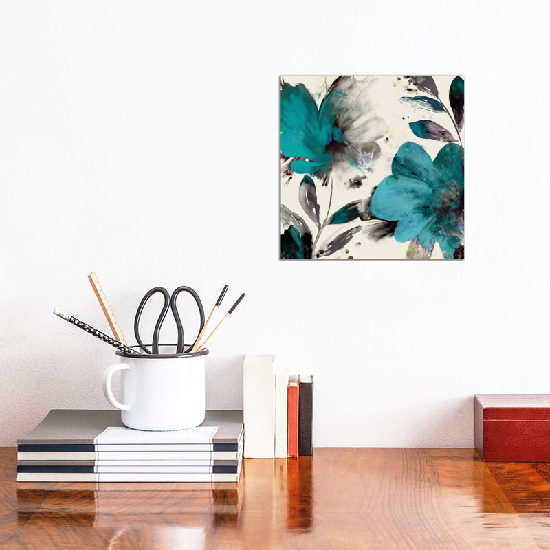 Summer Caress I by Asia Jensen - Wrapped Canvas Painting, 30.48 cm H x 30.48 cm W