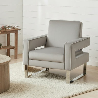 Morden Velvet Accent Chair Set of 2