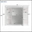 Meuble-lavabo à fermeture en douceur 36 po avec miroir-389698237